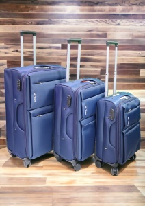 Troler My Travel R001, dimensiune mare 28", 4 roti pivotante, 70x47x32cm, Bleumarin - Img 11