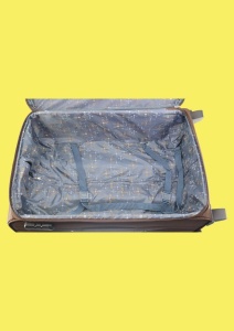Troler My Travel R03, Dimensiune Medie 24", 61x40x27cm, Maro - Img 10