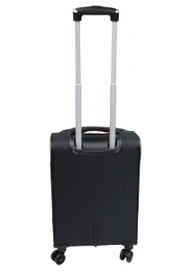 Troler My Travel R284A, dimensiune mica 20", 50x36x25cm, negru - Img 3