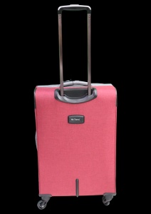 Troler My Travel R346, dimensiune medie 24", 60x41x25cm, rosu - Img 3