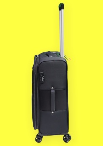 Troler My Travel R412, dimensiune medie 24", 60x41x27cm, negru - Img 2