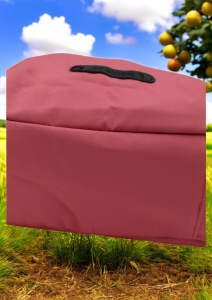 Geanta crossbody din material textil pentru femei R1929, curea reglabila, 21x18x13cm, Roz - Img 4