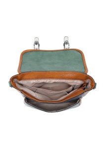 Geanta de umar tip postas, multicolor, piele ecologica, R28760 - Img 9
