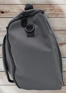 Geanta de voiaj multifunctionala tip rucsac R1219, 44x30x21cm, Gri - Img 5