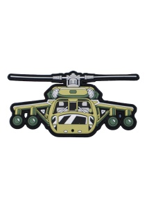 Penar pentru baieti R7233, model elicopter, doua compartimente, material textil, 20x10x6cm, Bleumarin - Img 4