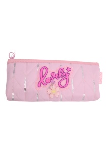 Penar pentru fete cu paiete si cusaturi aplicate R143, 21x10x4cm, Roz