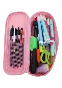 Penar pentru fete cu un singur compartiment R8956, 22x8x6cm, Roz - Img 9