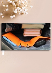 Rucsac cu port USB R7009, material textil rezistent, 42x30x14cm, Gri - Img 11