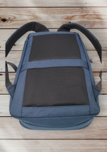 Rucsac multifunctional cu port incarcare USB R103, impermeabil, unisex, antifurt, 44x30x17cm, Bleumarin - Img 7
