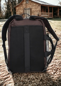 Rucsac multifunctional R1618, 42x28x17cm, Maro - Img 7