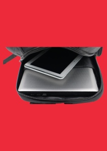 Rucsac pentru laptop R998152, negru, bretele intarite si sistem de prindere pe troler - Img 8