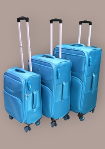 Set de trolere My Travel R412, 3 dimensiuni 20", 24", 28" turcoaz - Img 3