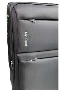 Set trolere My Travel R001, trei dimensiuni 20", 24", 28", Negru - Img 8