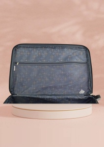 Troler De Cabina My Travel R03, Dimensiune Mica 20", 51x36x22cm, Negru - Img 8