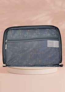 Troler My Travel R03, Dimensiune Medie 24", 61x40x27cm, Negru - Img 9