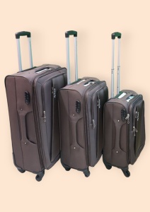 Troler My Travel R284A, dimensiune mare 28", 72x47x33cm, maro - Img 12