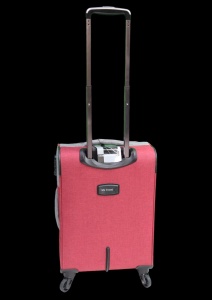 Troler My Travel R346, dimensiune mica 20", 50x36x22cm, rosu - Img 3