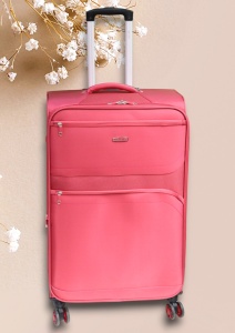 Troler My Travel R412, dimensiune mare 28", 71x47x30cm, rosu