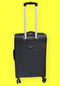 Troler My Travel R412, dimensiune medie 24", 60x41x27cm, negru - Img 3