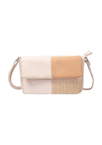 Geanta dama model crossbody, bareta extensibila, R240463, bej - Img 2
