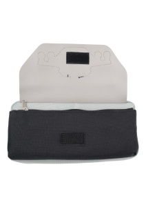 Penar pentru baieti R7233, model elicopter, doua compartimente, material textil, 20x10x6cm, Gri - Img 5