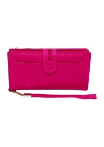 Portofel de damă din piele naturală Hassion R12 fuchsia - Img 10