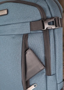 Rucsac multifunctional pentru laptop R49103, bleumarin, impermeabil, 48x32x20cm - Img 8