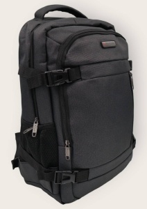 Rucsac multifunctional pentru laptop R49103, negru, impermeabil, 48x32x20cm - Img 2