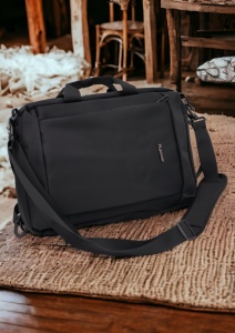 Rucsac multifunctional R1618, 42x28x17cm, Negru - Img 12
