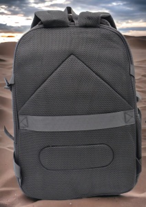 Rucsac pentru laptop R1912B, negru, impermeabil, 48x32x15cm - Img 5