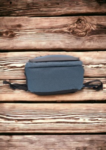 Rucsac pentru laptop R23382, impermeabil, 48x34x19cm, maner si bretele buretate, Bleumarin - Img 8