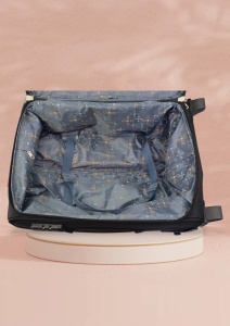 Troler My Travel R03, Dimensiune Medie 24", 61x40x27cm, Negru - Img 10