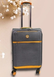 Troler My Travel R336, dimensiune medie 24", 60x42x25cm, gri