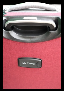 Troler My Travel R346, dimensiune mare 28", 70x46x27cm, rosu - Img 9