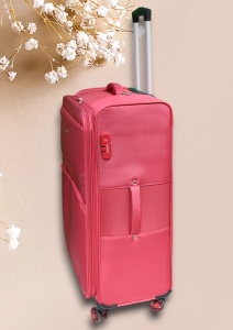 Troler My Travel R412, dimensiune mare 28", 71x47x30cm, rosu - Img 2