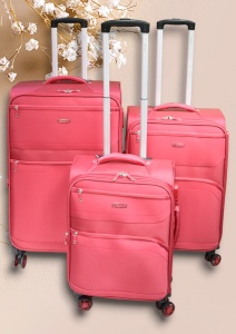 Troler My Travel R412, dimensiune mare 28", 71x47x30cm, rosu - Img 12