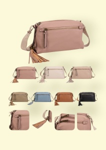 Geanta dama de categorie mica, piele ecologica, bretea reglabila, R2500380799, maro - Img 3