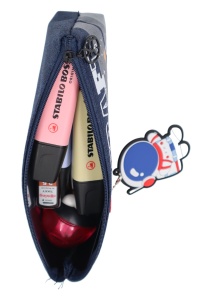 Penar pentru baieti Spacecraft R704, un singur compartiment, 20x9x4cm, Bleumarin - Img 9