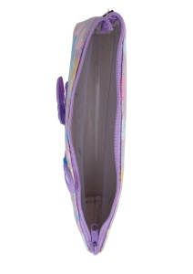 Penar pentru fete, cu inimioare, R126, 20x9x4cm, Lila - Img 5