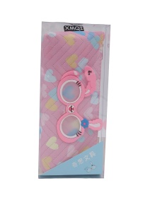 Penar pentru fete, cu inimioare, R126, 20x9x4cm, Roz - Img 7