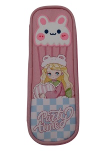 Penar pentru fete cu un singur compartiment R8956, 22x8x6cm, Roz