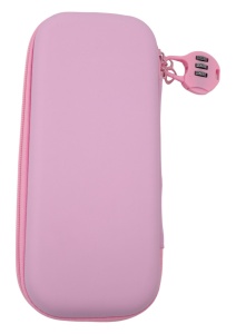 Penar pentru fete R6007, compartimente multiple, cu cifru, 22x10x4cm, Roz - Img 6
