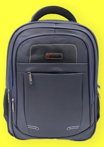 Rucsac cu trei compartimente R998211, impermeabil, 42x33x24cm, Bleumarin