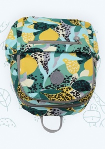 Rucsac din material impermeabil, bretele reglabile si maner R663, 32x27x13cm, - Img 5