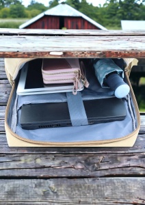 Rucsac Din Material Texil Tip In, RM23301, 45X32X17cm, Bej - Img 5
