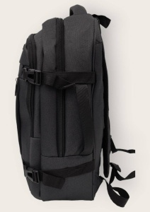 Rucsac multifunctional pentru laptop R49103, negru, impermeabil, 48x32x20cm - Img 3