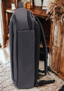 Rucsac multifunctional R1618, 42x28x17cm, Gri - Img 3