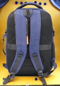 Rucsac pentru laptop R1912B, bleumarin, impermeabil, 48x32x15cm - Img 4