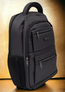 Rucsac pentru laptop R23382, impermeabil, 48x34x19cm, maner si bretele buretate, Negru - Img 2