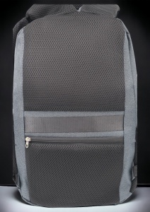 Rucsac pentru laptop R23382, impermeabil, 48x34x19cm, maner si bretele buretate, Gri - Img 5